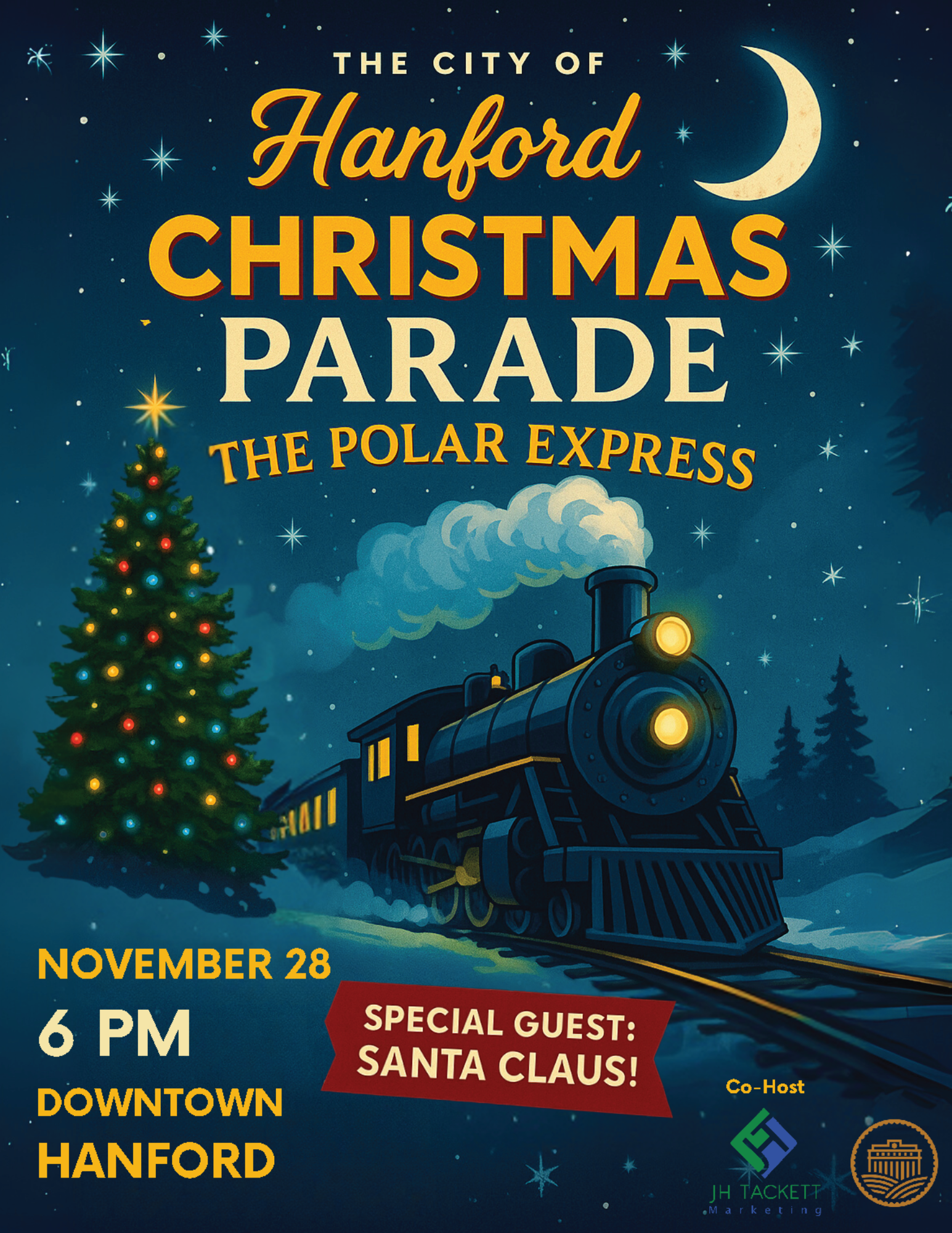 hanford christmas parade flyer